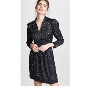 Rebecca Taylor Patterned Smocked Dress size 4